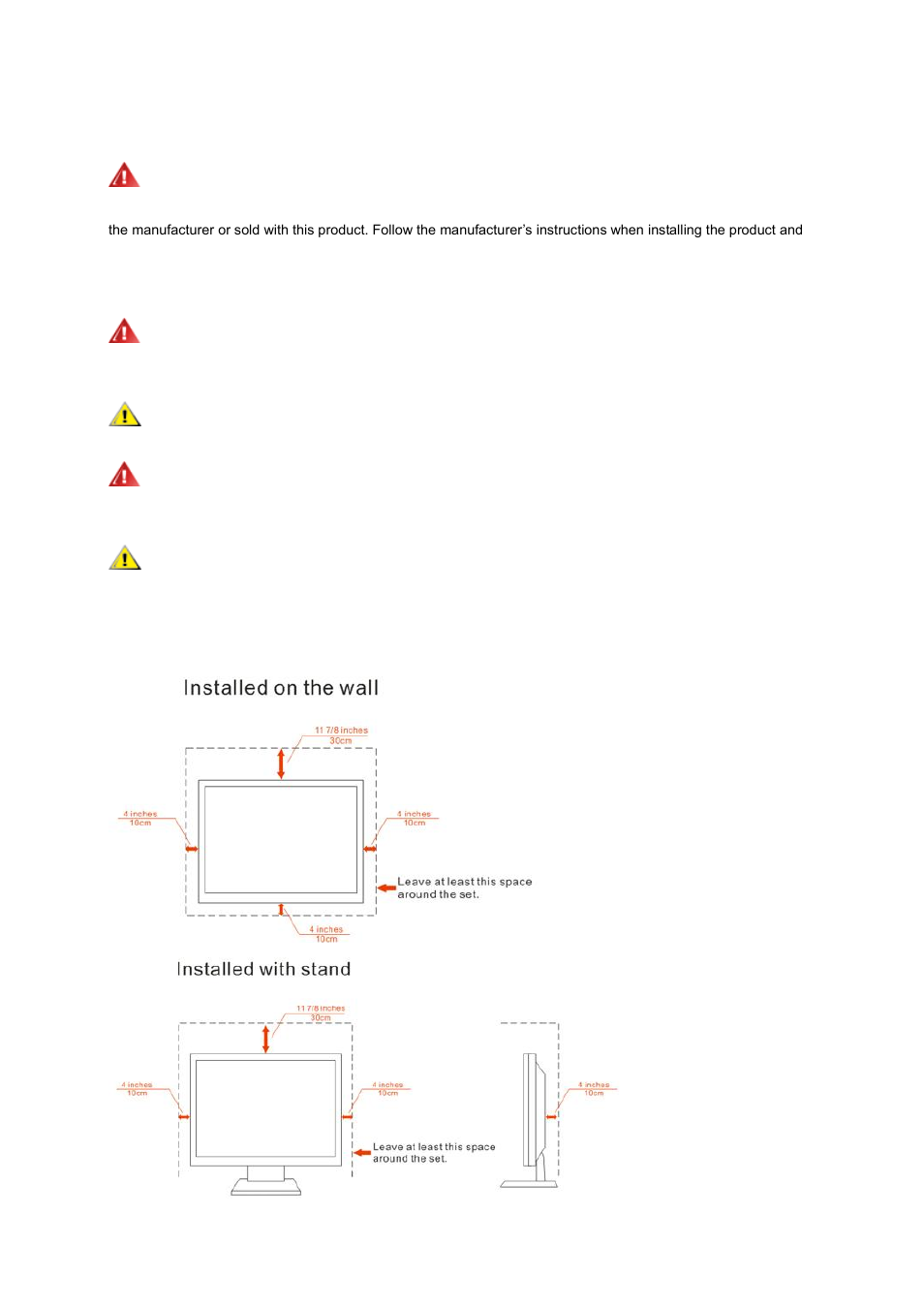 Installation | AOC e950Swn User Manual | Page 6 / 61