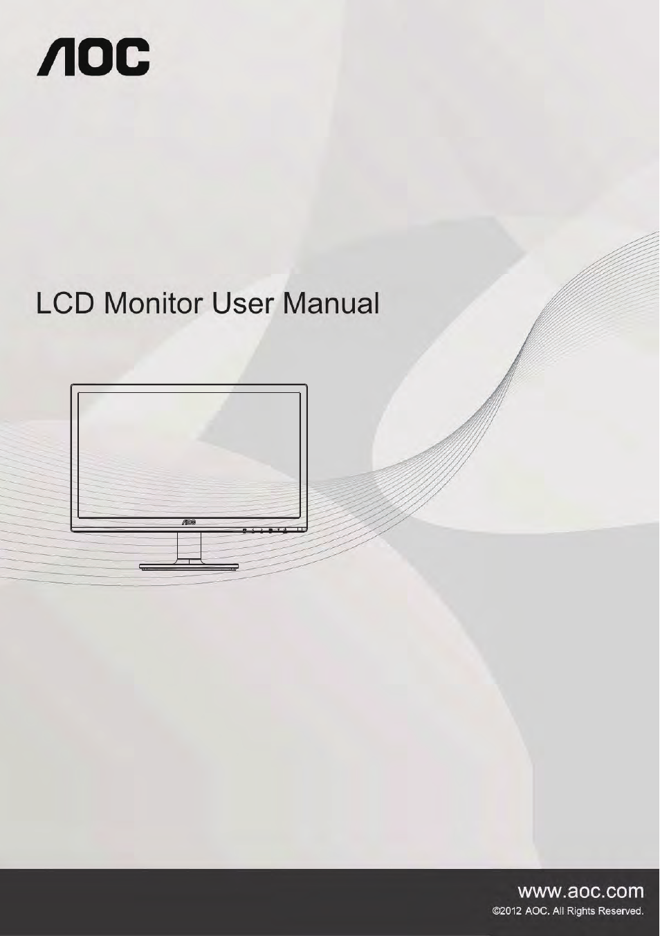 AOC e960Sda User Manual | 61 pages