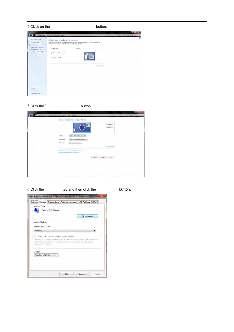AOC e960Sda User Manual | Page 36 / 61