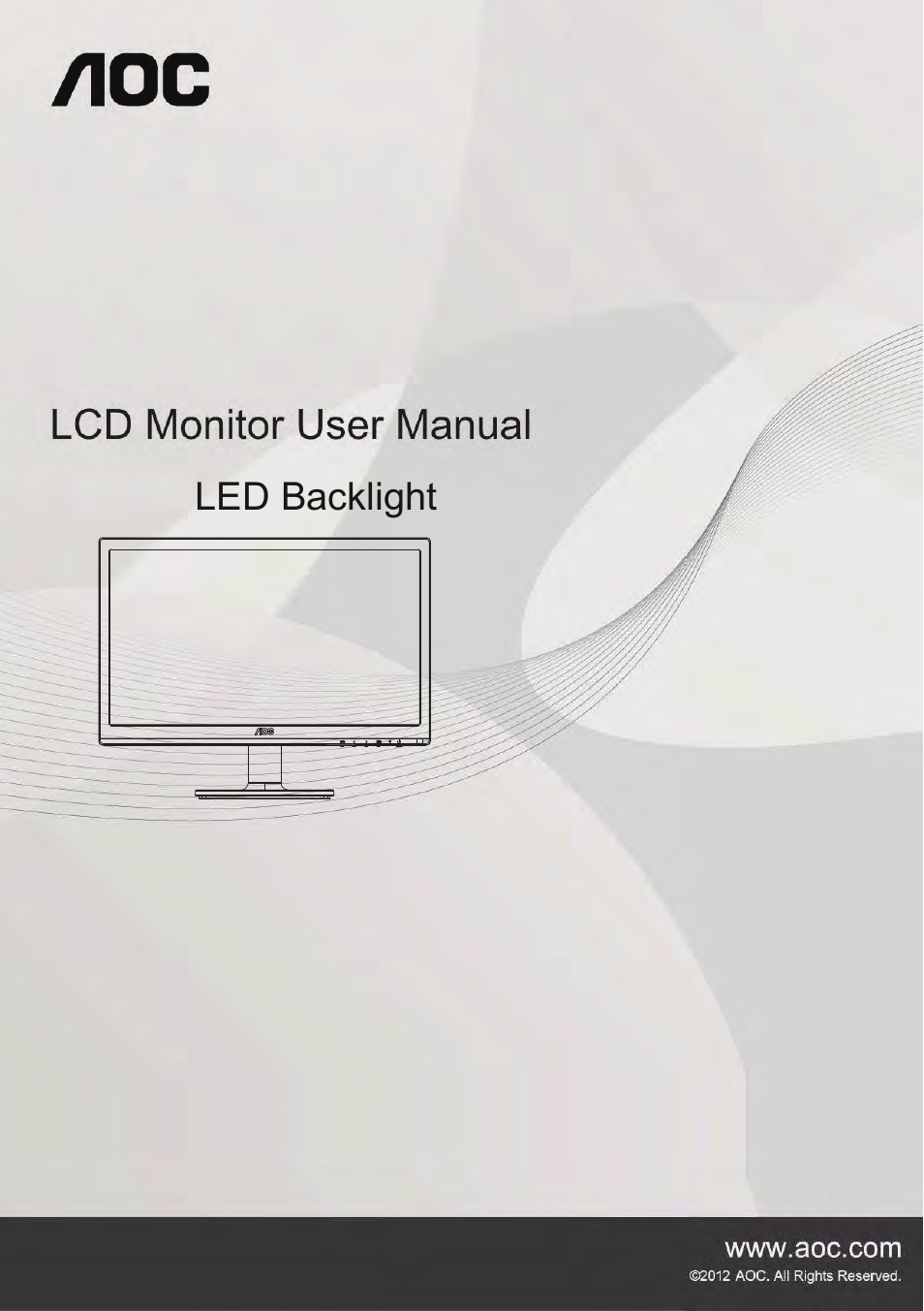 AOC e960Sn User Manual | 62 pages