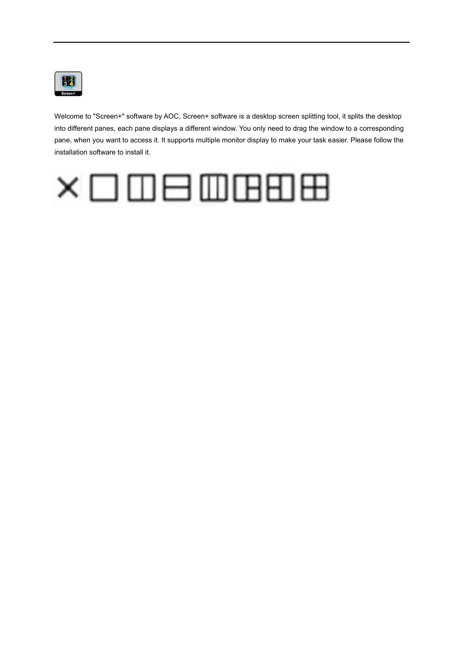 Screen | AOC e960Sn User Manual | Page 47 / 62