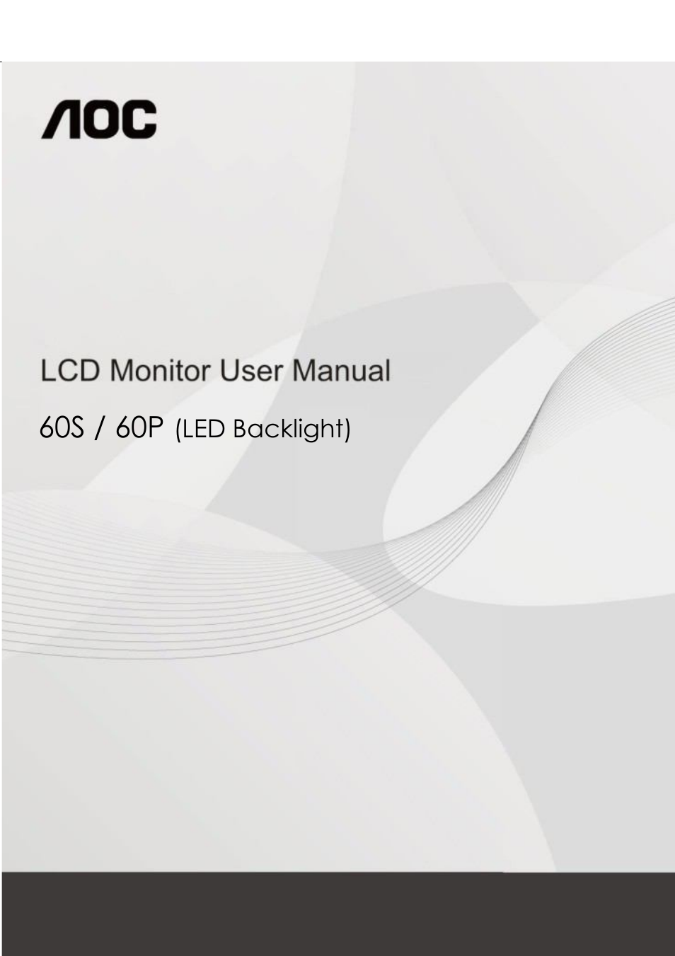 AOC e960Srda User Manual | 69 pages