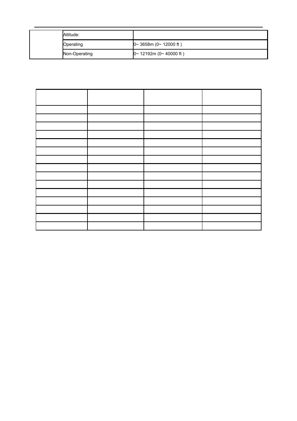 Preset display modes | AOC e960Swn User Manual | Page 51 / 60