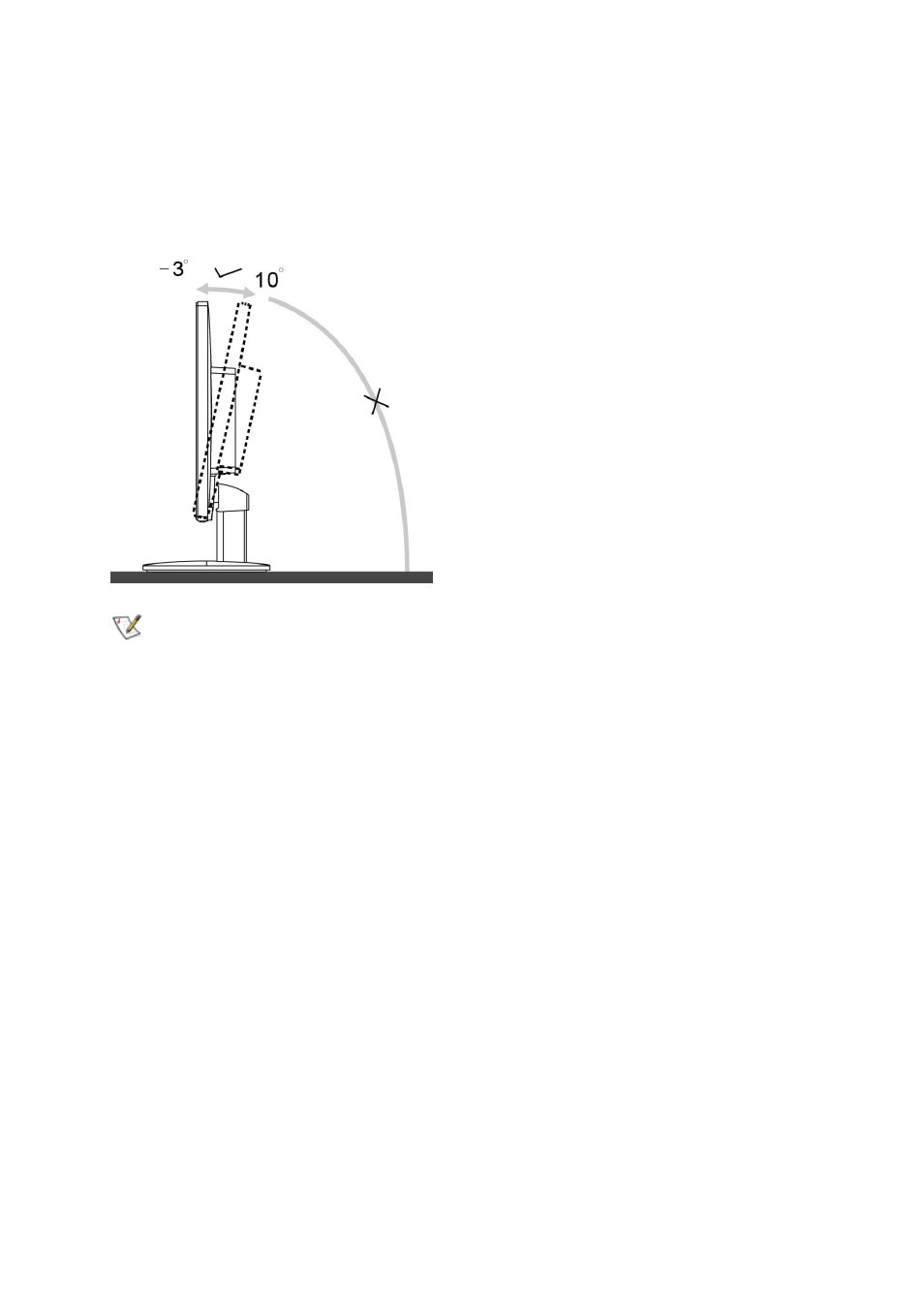 Adjusting viewing angle | AOC e970Swn User Manual | Page 10 / 48