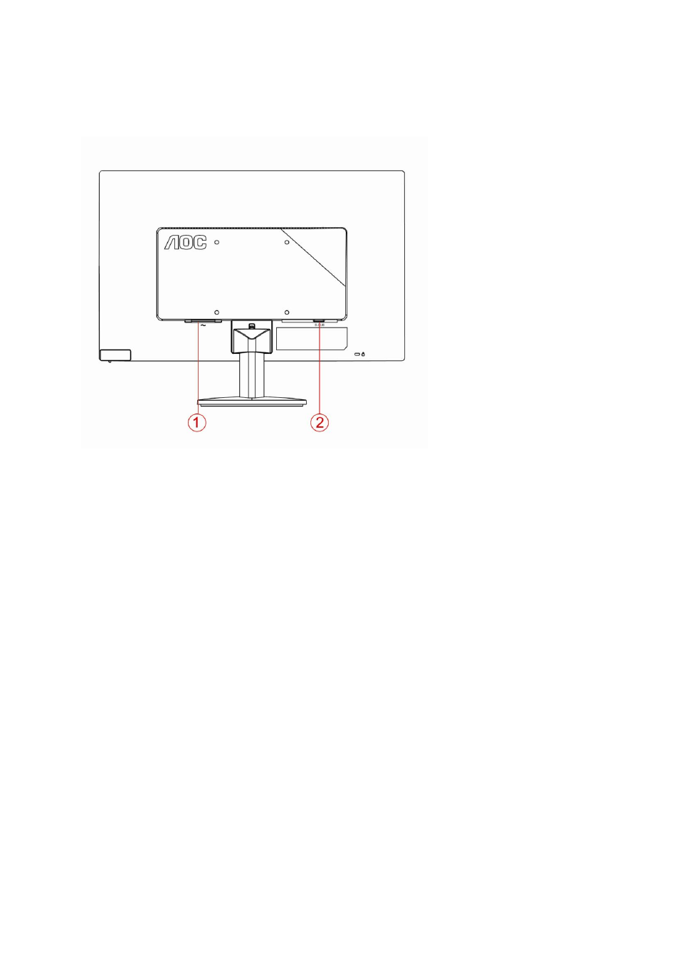 Connecting the monitor | AOC e970Swn User Manual | Page 11 / 48