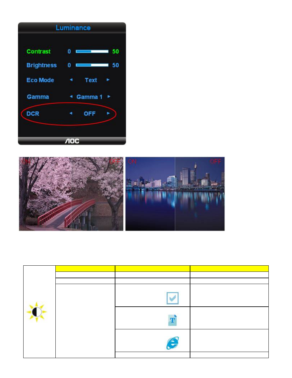 AOC F19S User Manual | Page 12 / 22