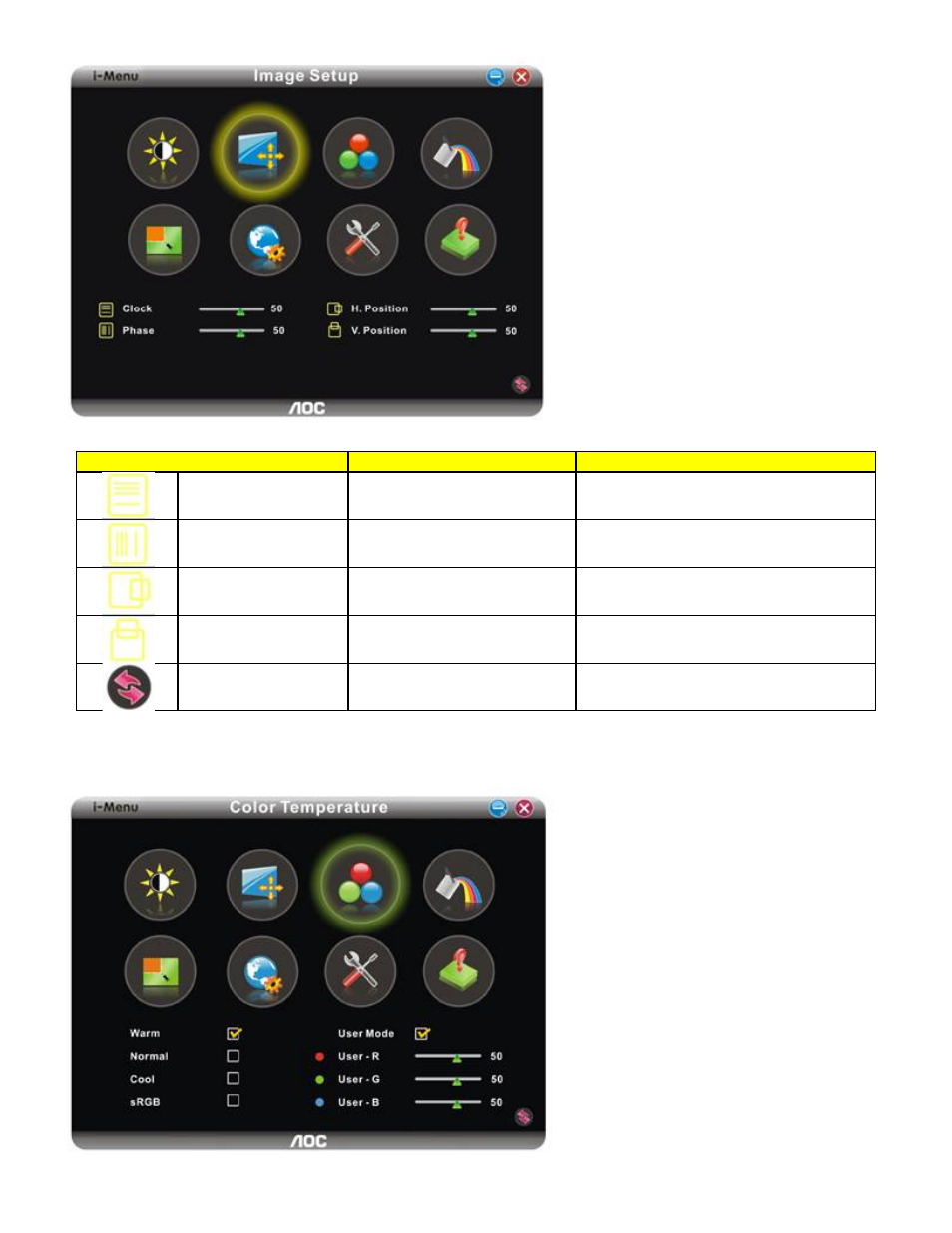 AOC F19S User Manual | Page 16 / 22