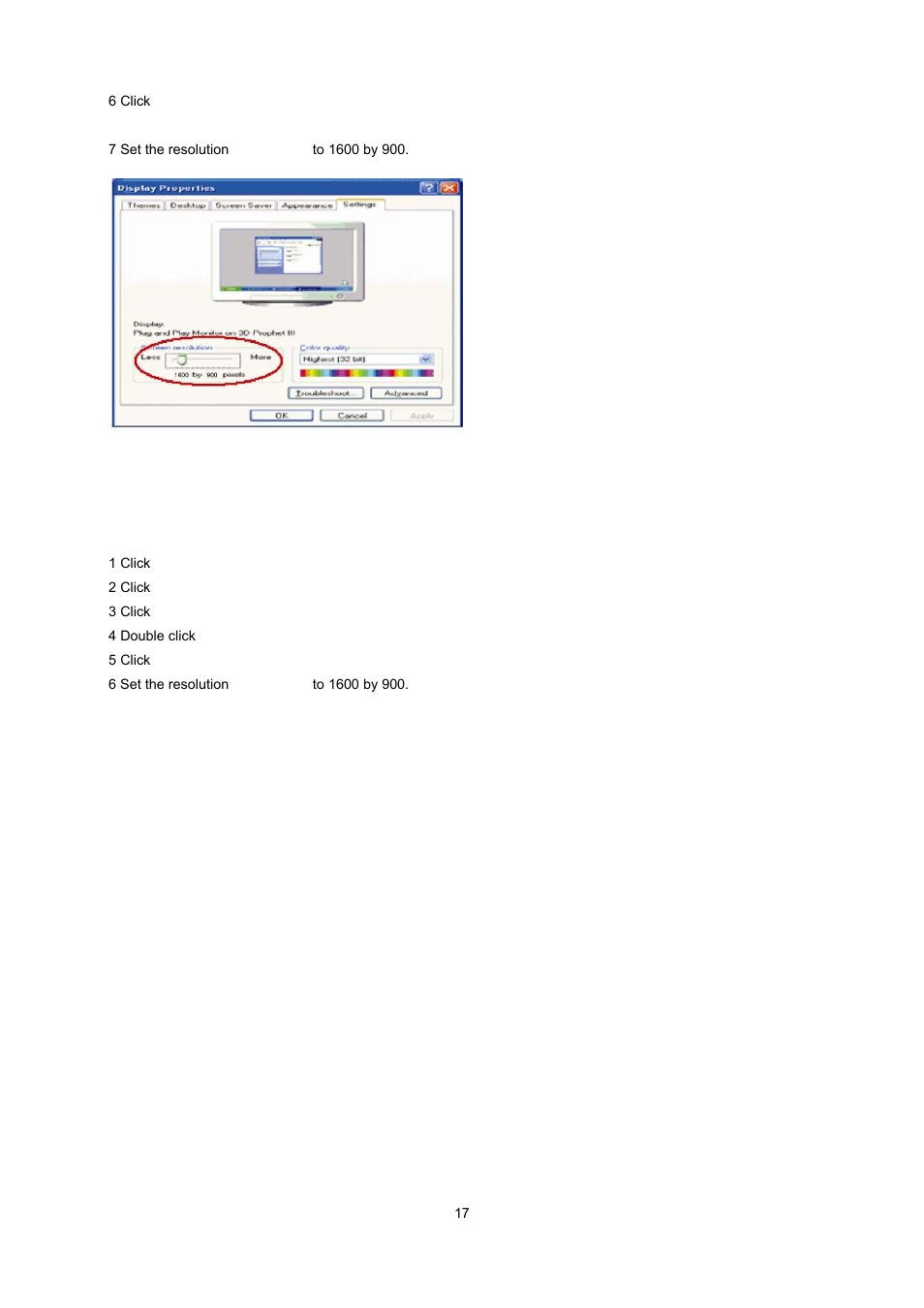 Windows me/2000 | AOC e2043f User Manual | Page 17 / 64