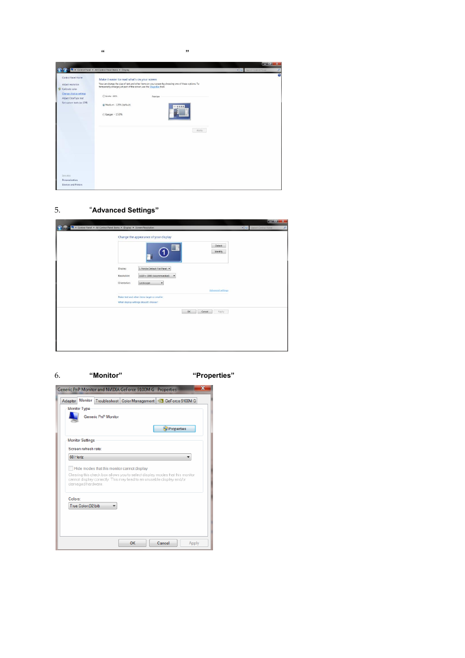 AOC e2050Swd User Manual | Page 35 / 65