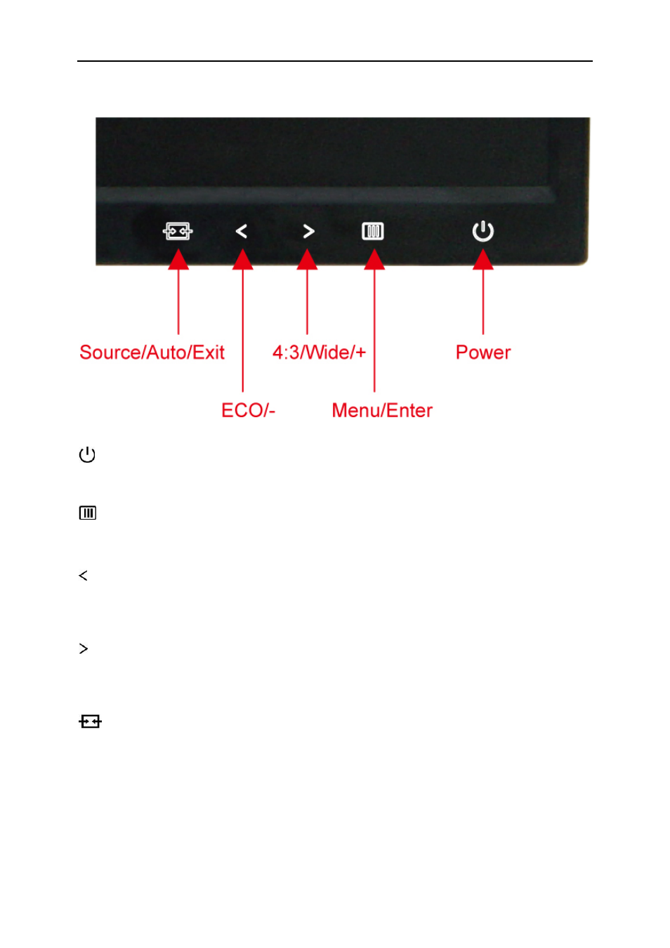 Hotkeys | AOC e2051f User Manual | Page 18 / 58