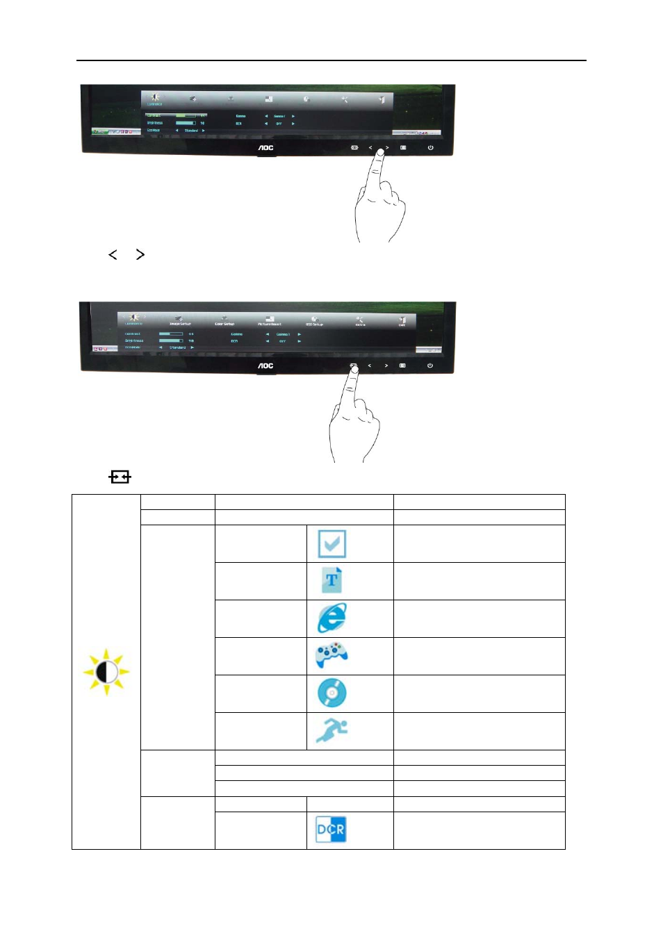 AOC e2051f User Manual | Page 21 / 58