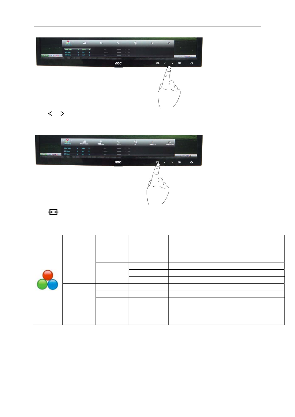 AOC e2051f User Manual | Page 25 / 58