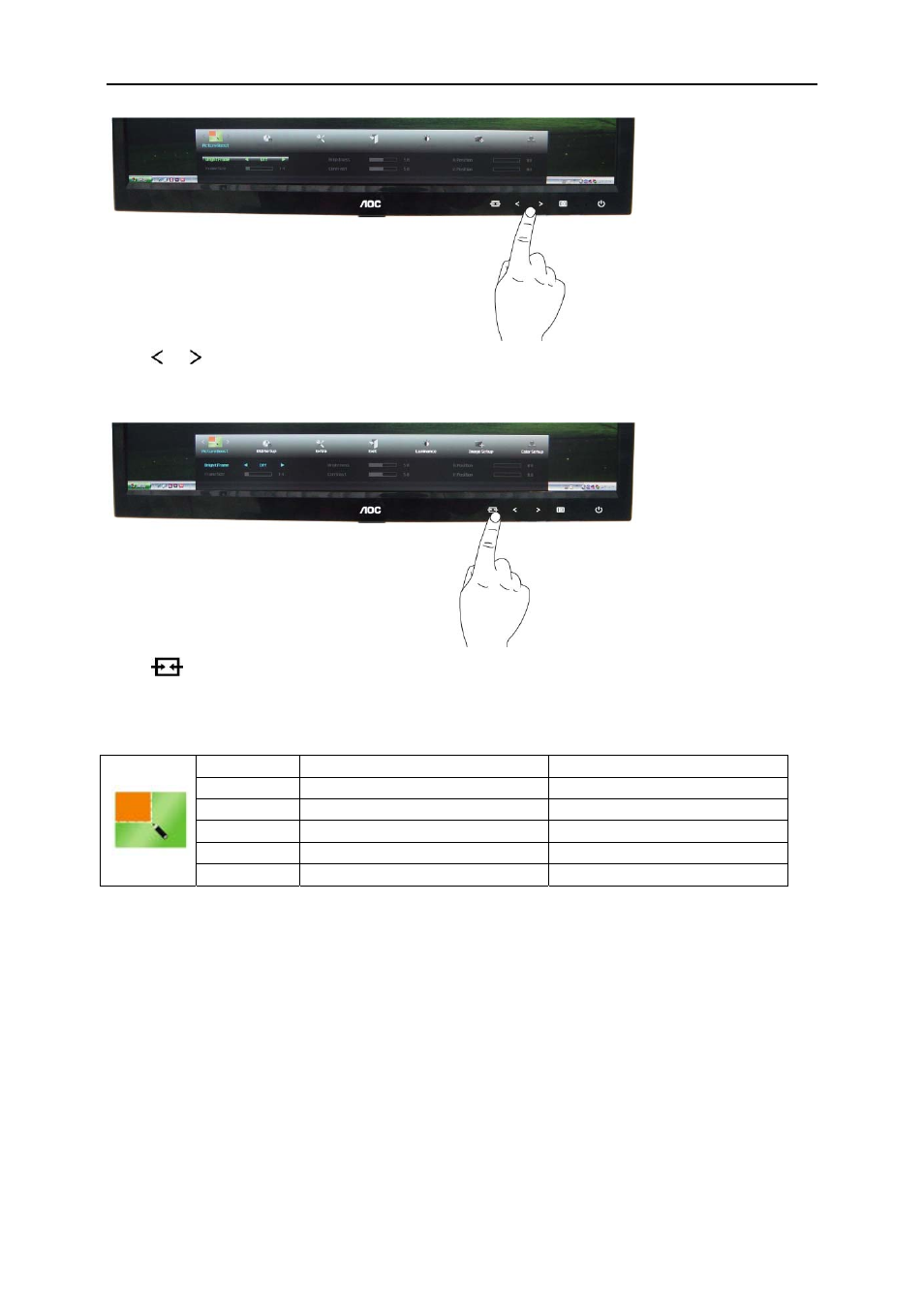 AOC e2051f User Manual | Page 27 / 58