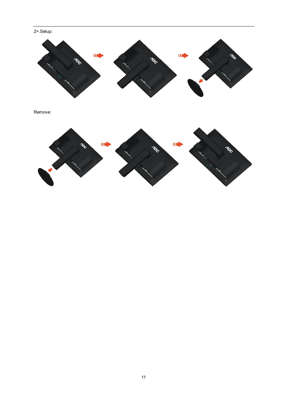AOC e2060Swda-TAA User Manual | Page 11 / 69