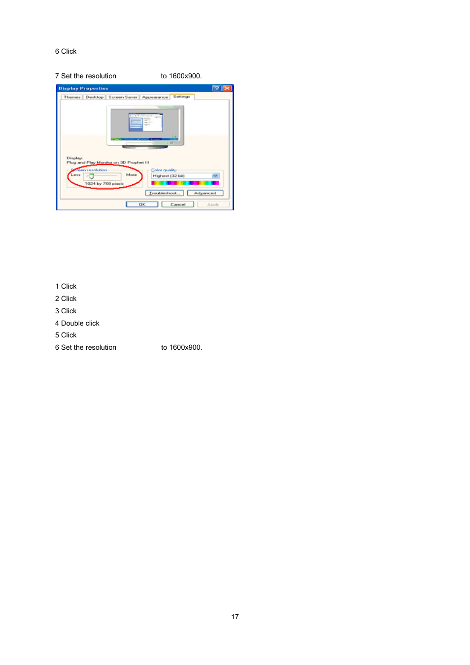 Windows xp, Windows me/2000 | AOC e2070Swn User Manual | Page 17 / 50