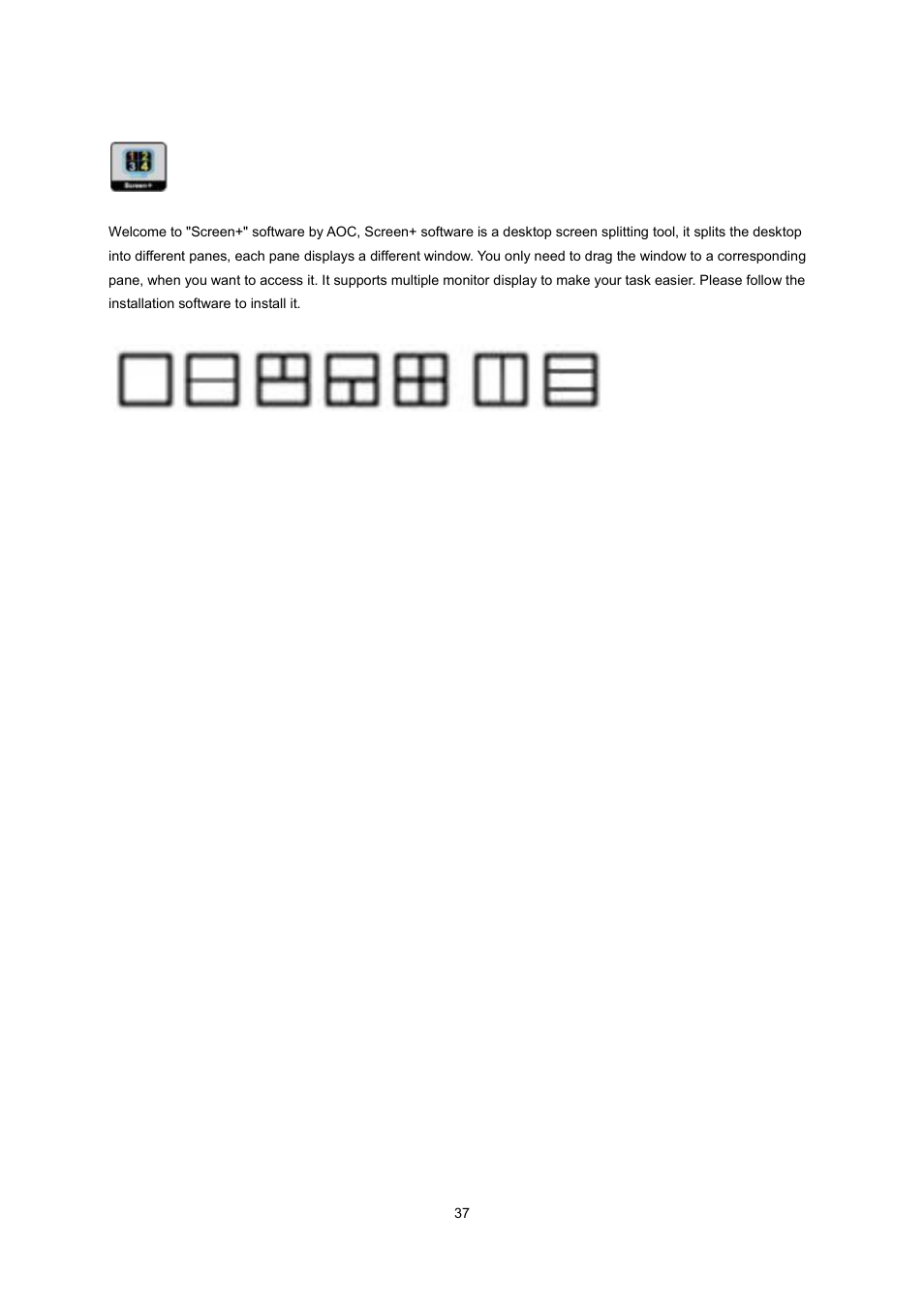 Screen | AOC e2070Swn User Manual | Page 36 / 50