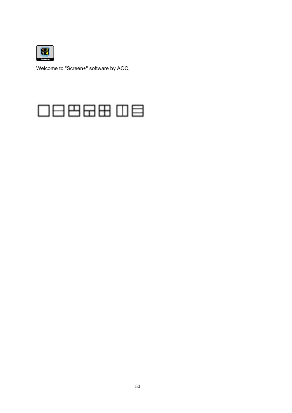 Screen | AOC n2041S User Manual | Page 50 / 64