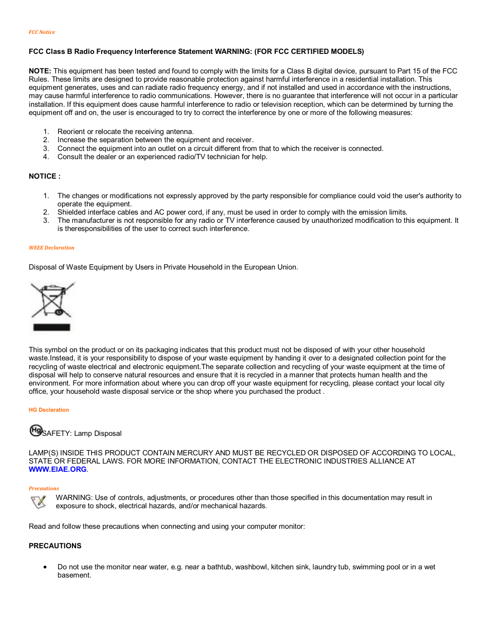 AOC 2216Sw User Manual | Page 2 / 16