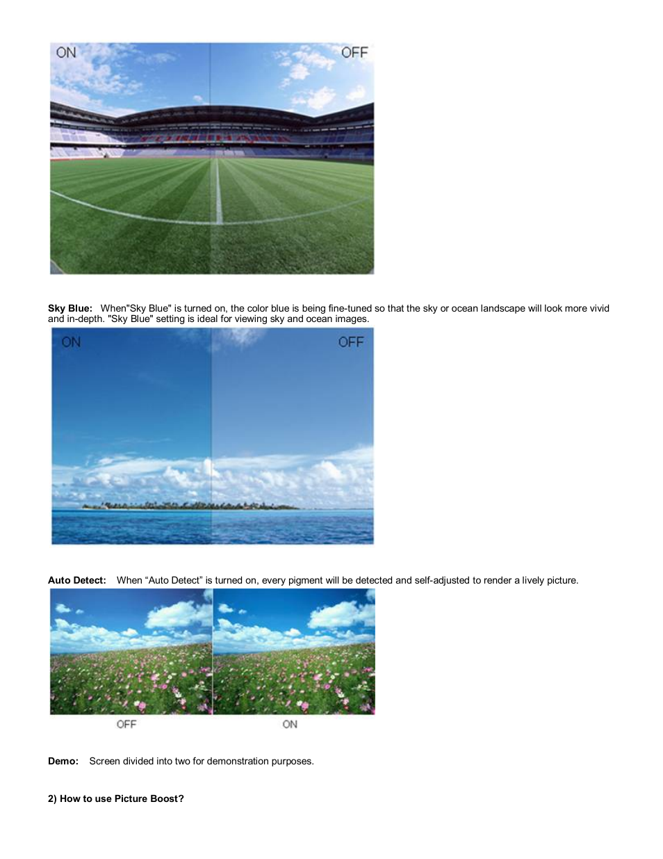 AOC 2230Fh User Manual | Page 10 / 24