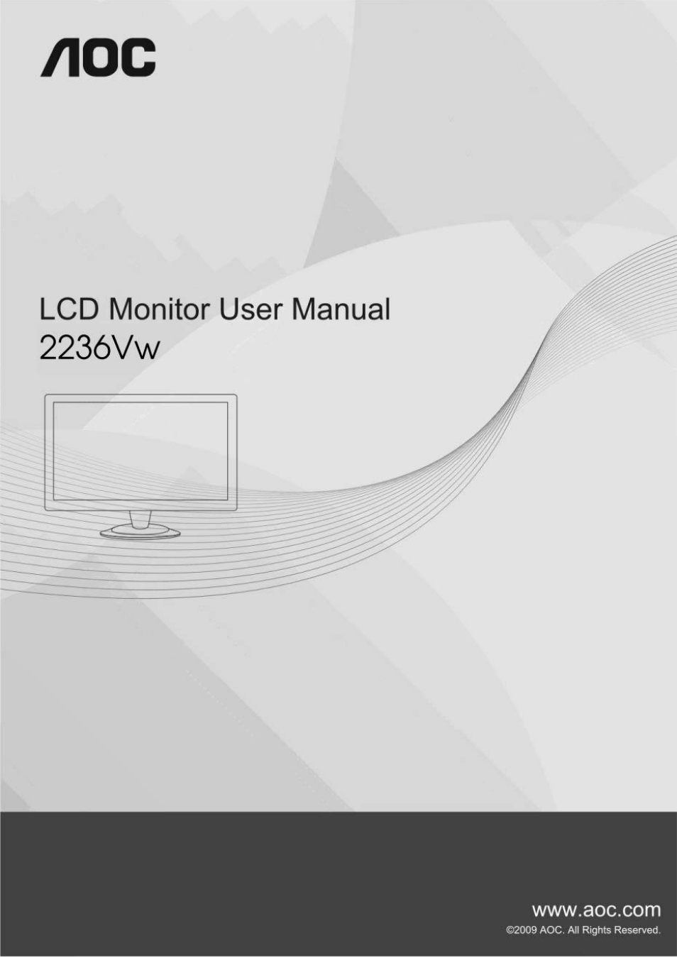 AOC 2236Vw User Manual | 59 pages