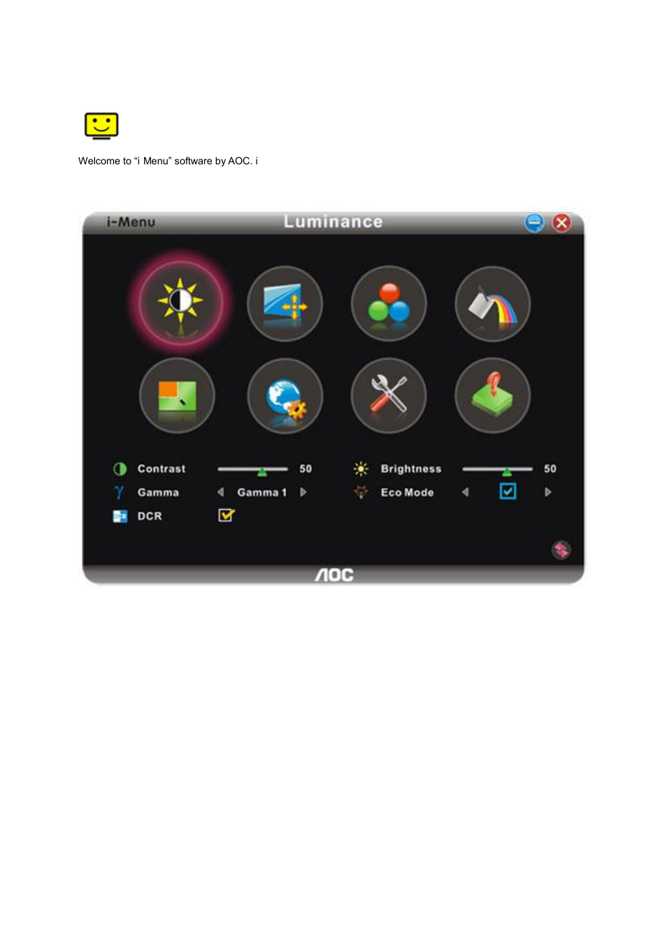 I-menu | AOC 2236Vw User Manual | Page 47 / 59