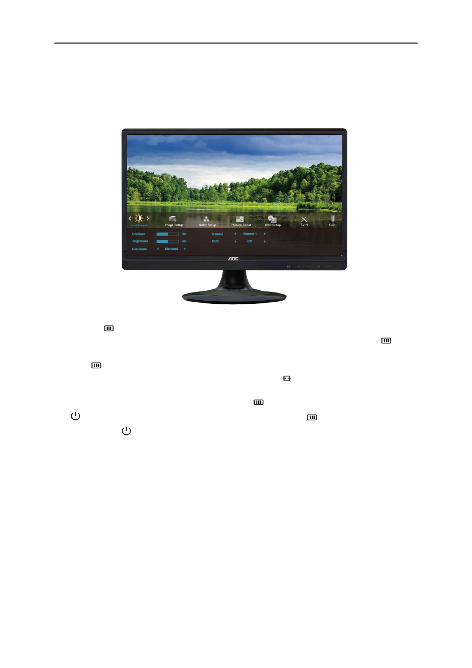 Osd setting | AOC e2220Swdn User Manual | Page 21 / 68