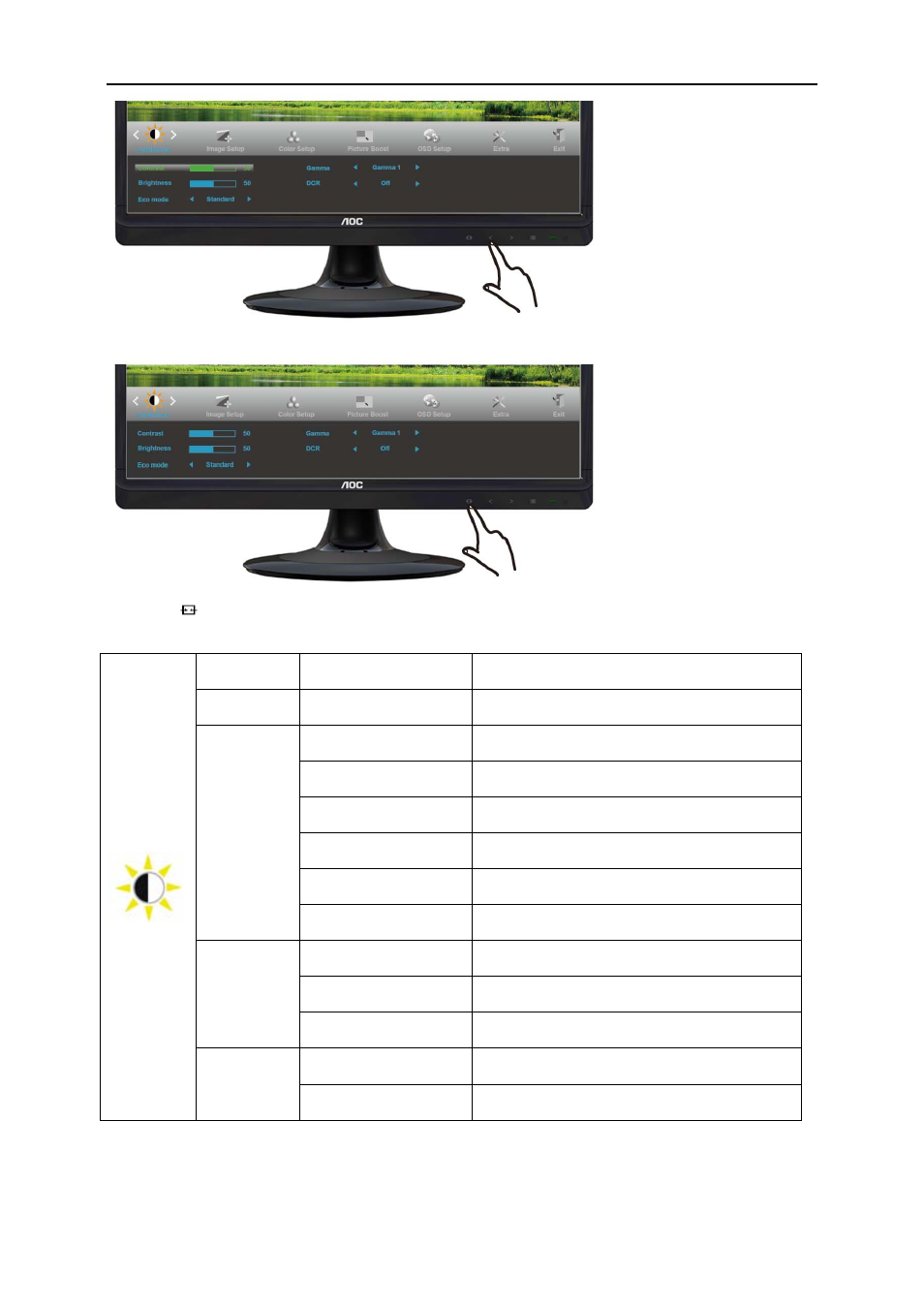 AOC e2220Swdn User Manual | Page 23 / 68