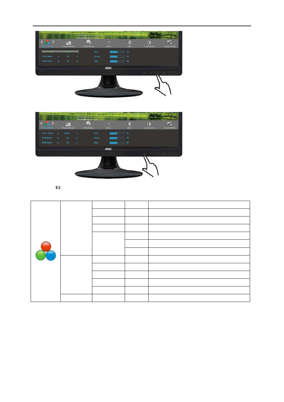 AOC e2220Swdn User Manual | Page 27 / 68