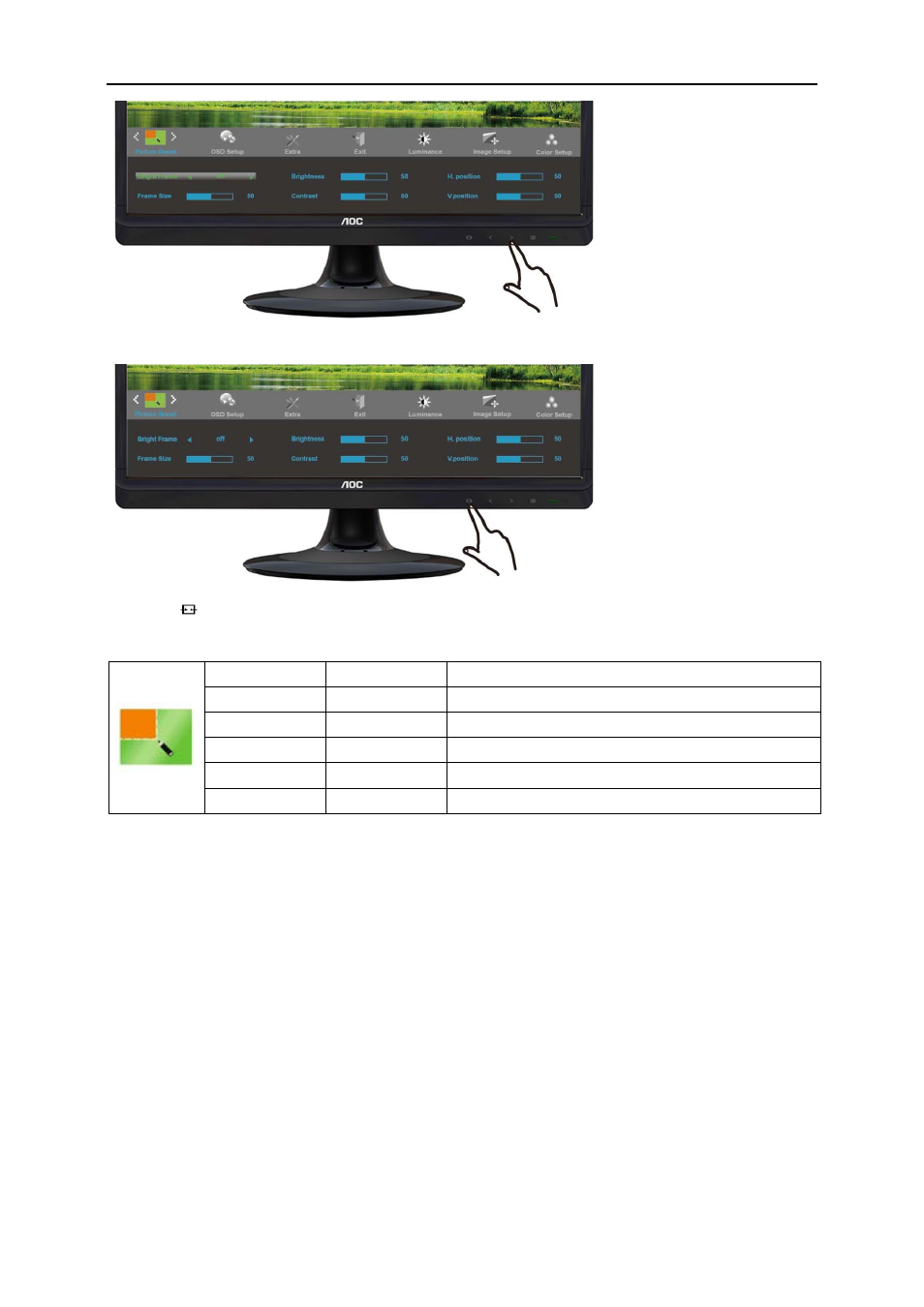 AOC e2220Swdn User Manual | Page 29 / 68