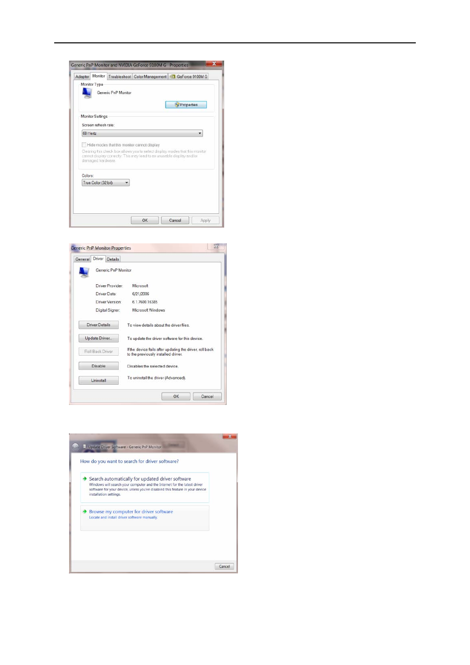 AOC e2220Swdn User Manual | Page 38 / 68
