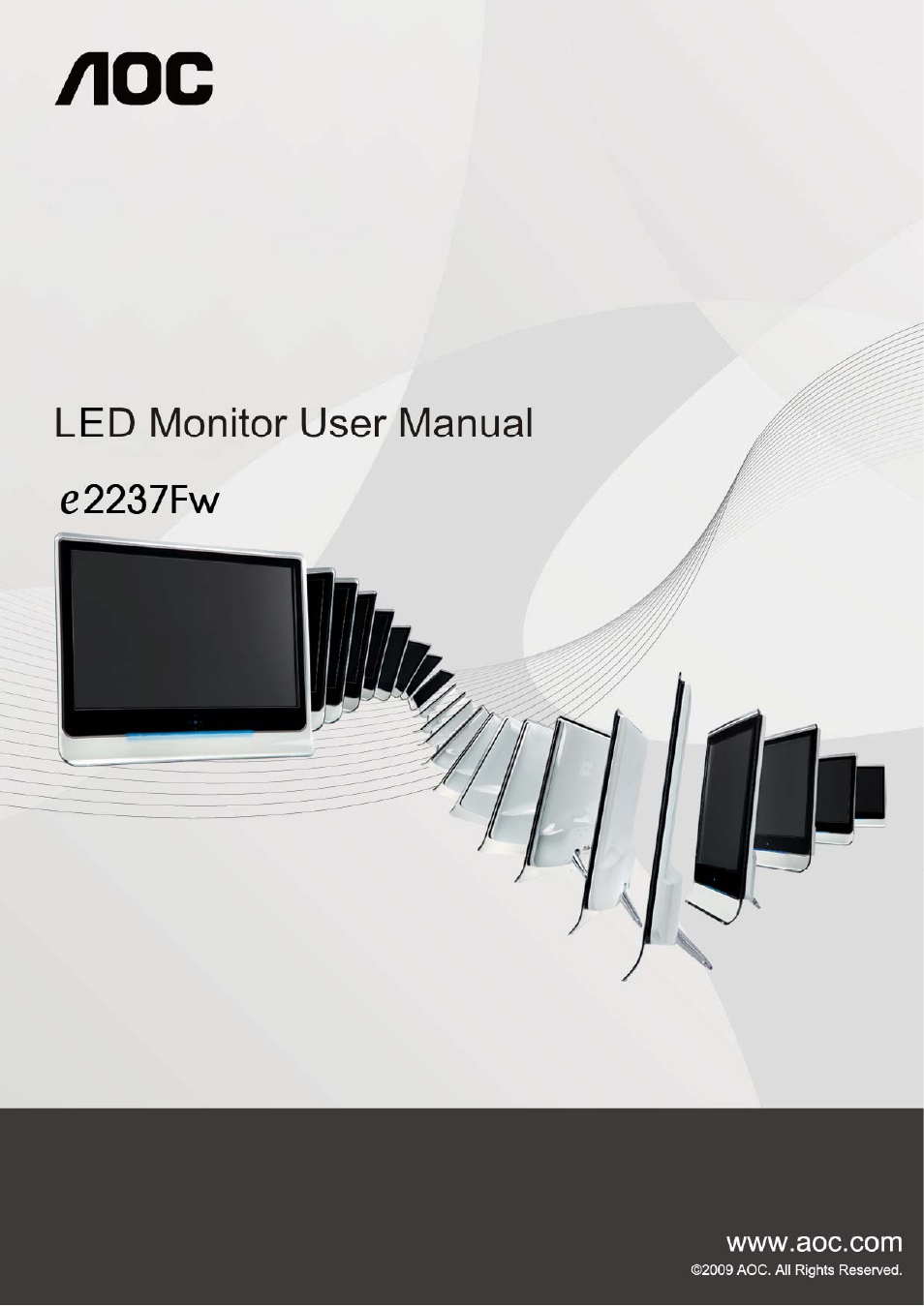 AOC e2237Fwh User Manual | 65 pages