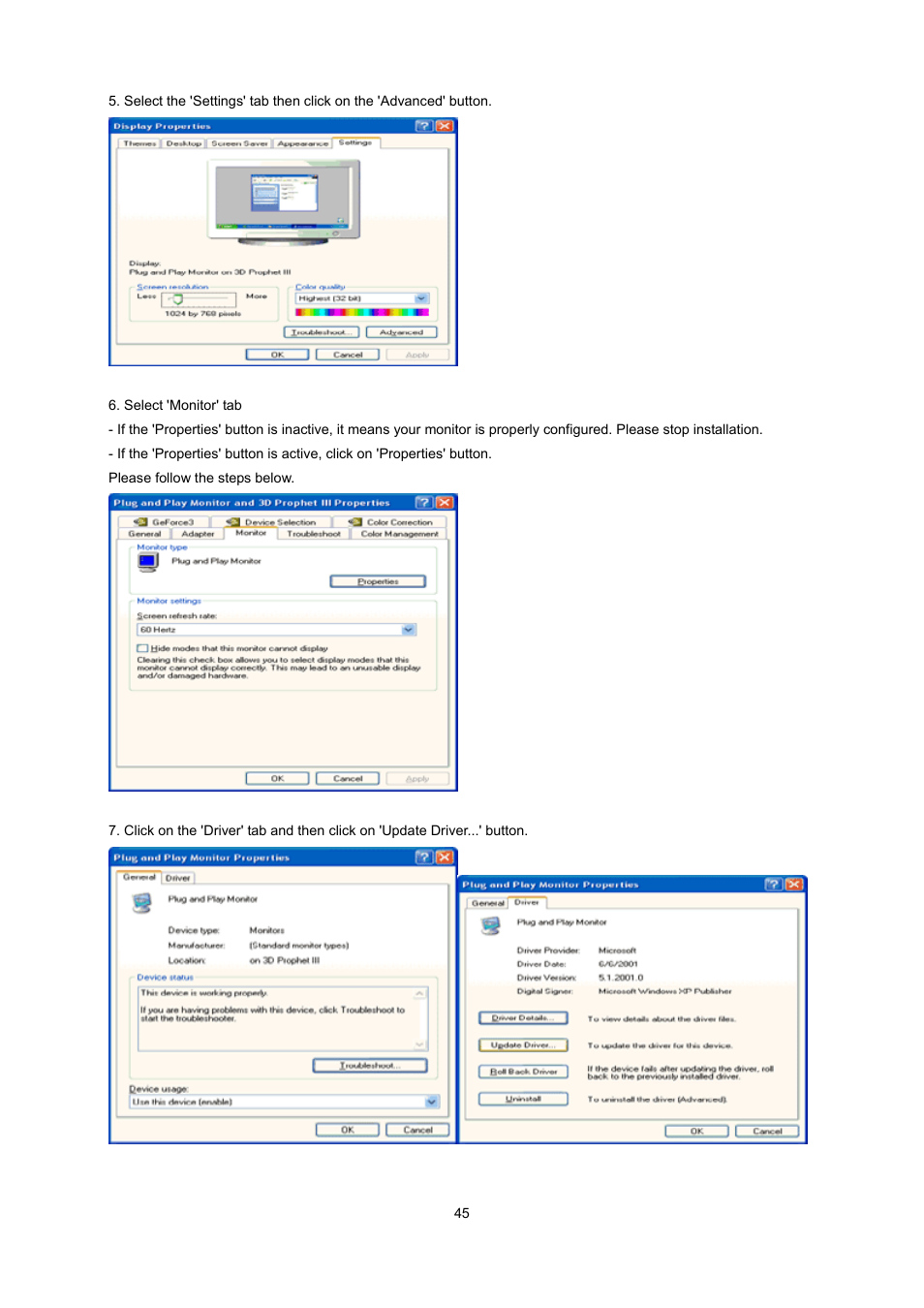 AOC e2237Fwh User Manual | Page 45 / 65