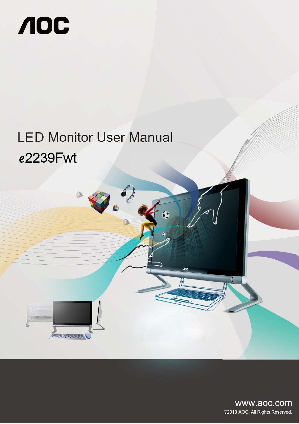 AOC e2239Fwt User Manual | 62 pages
