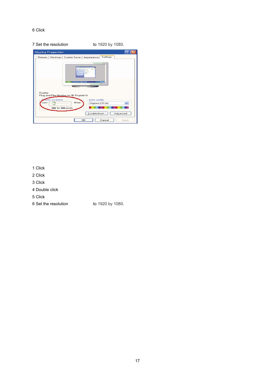 Windows me/2000 | AOC e2239Fwt User Manual | Page 17 / 62