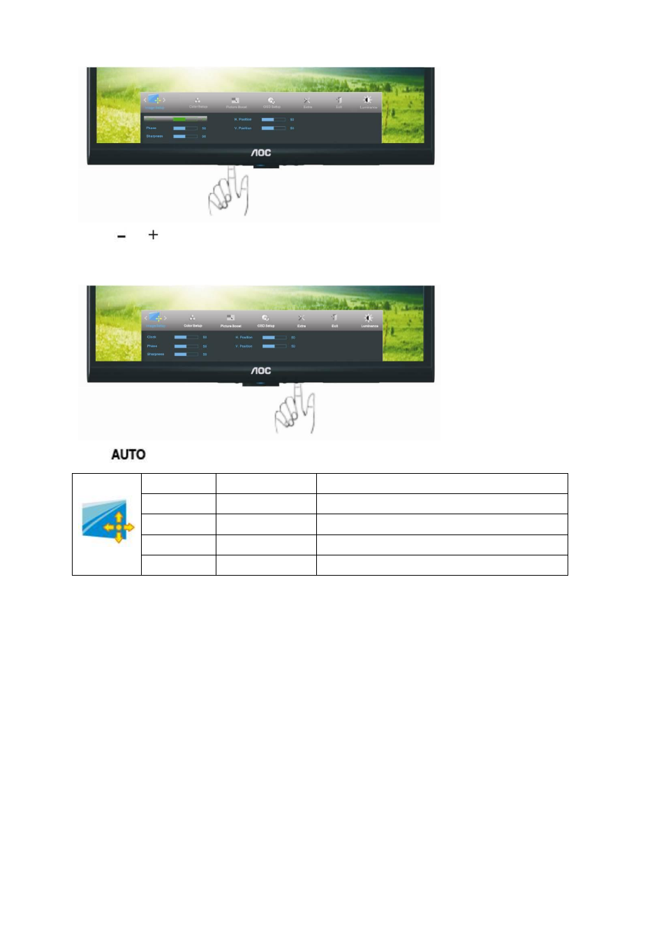 AOC e2250Swd User Manual | Page 23 / 59