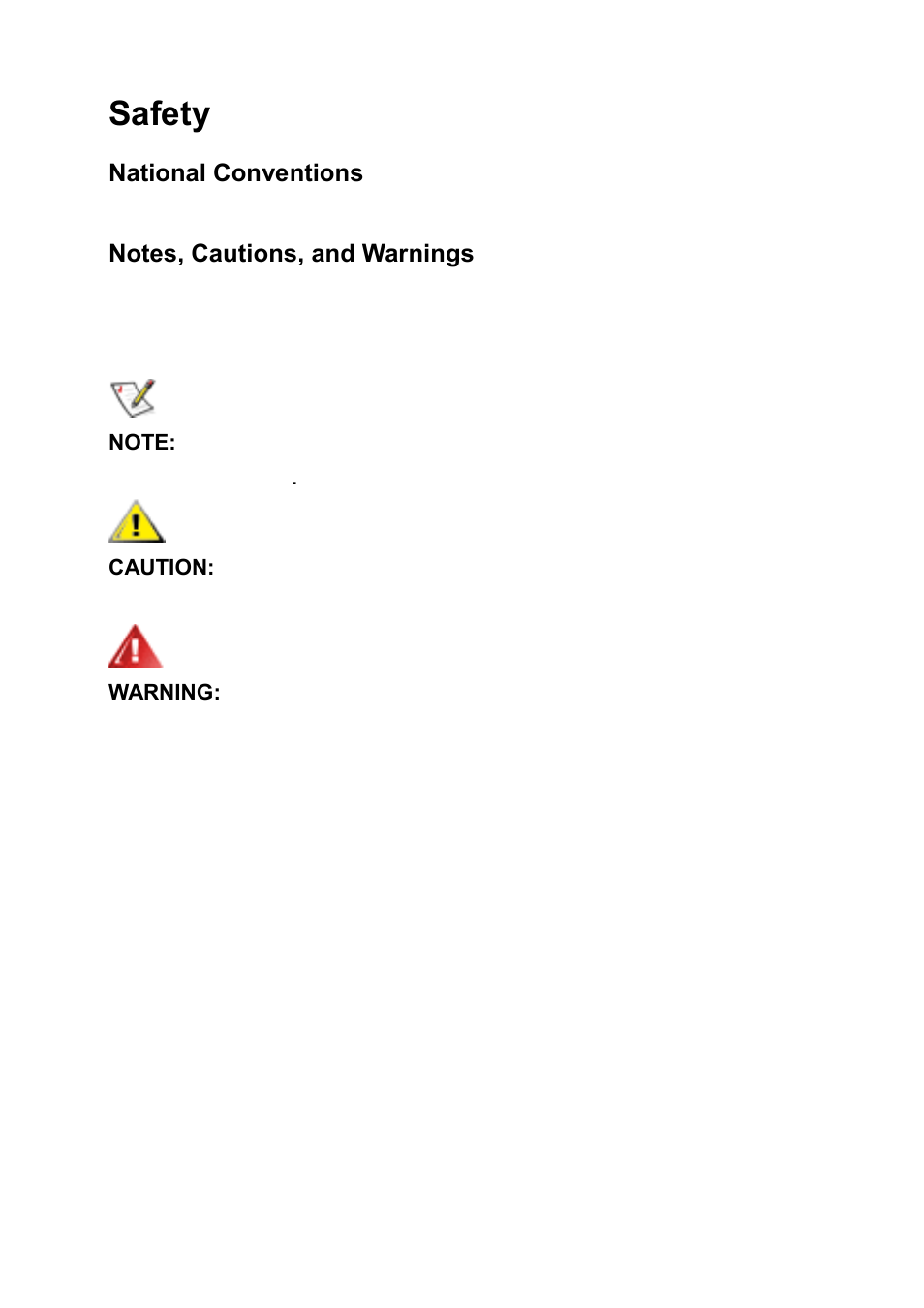 Safety, National conventions | AOC e2251Fwu User Manual | Page 3 / 32