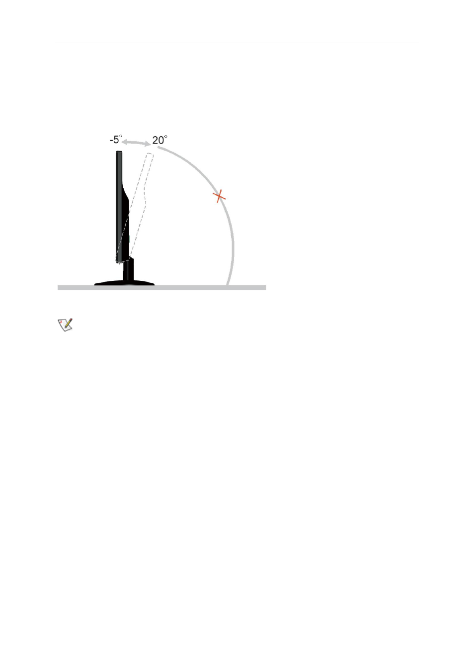 Adjusting viewing angle | AOC e2252Swdn User Manual | Page 10 / 59