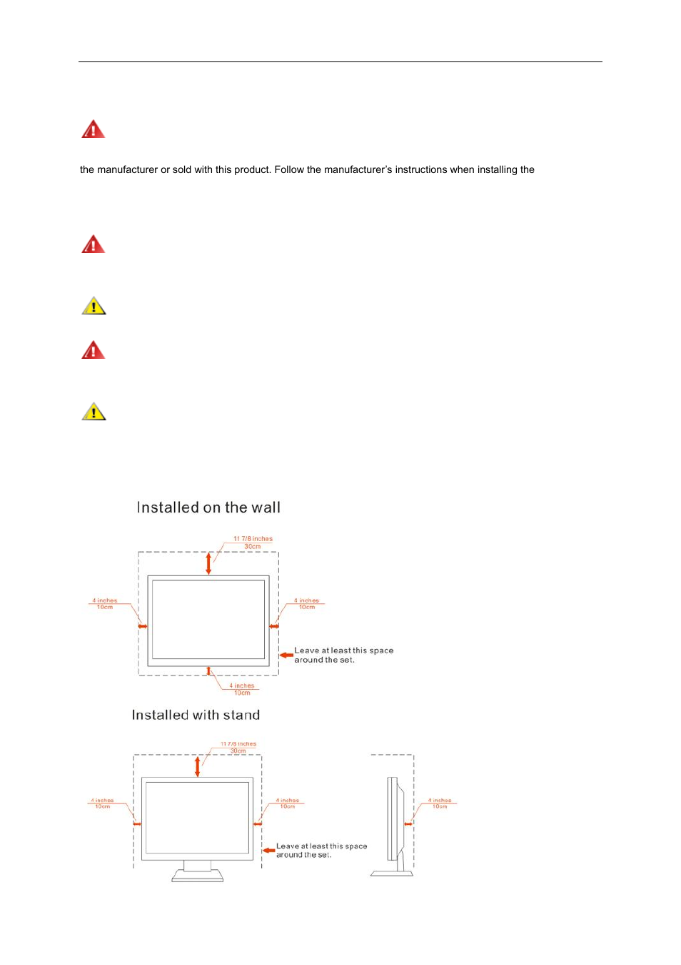 Installation | AOC e2252Swdn User Manual | Page 5 / 59