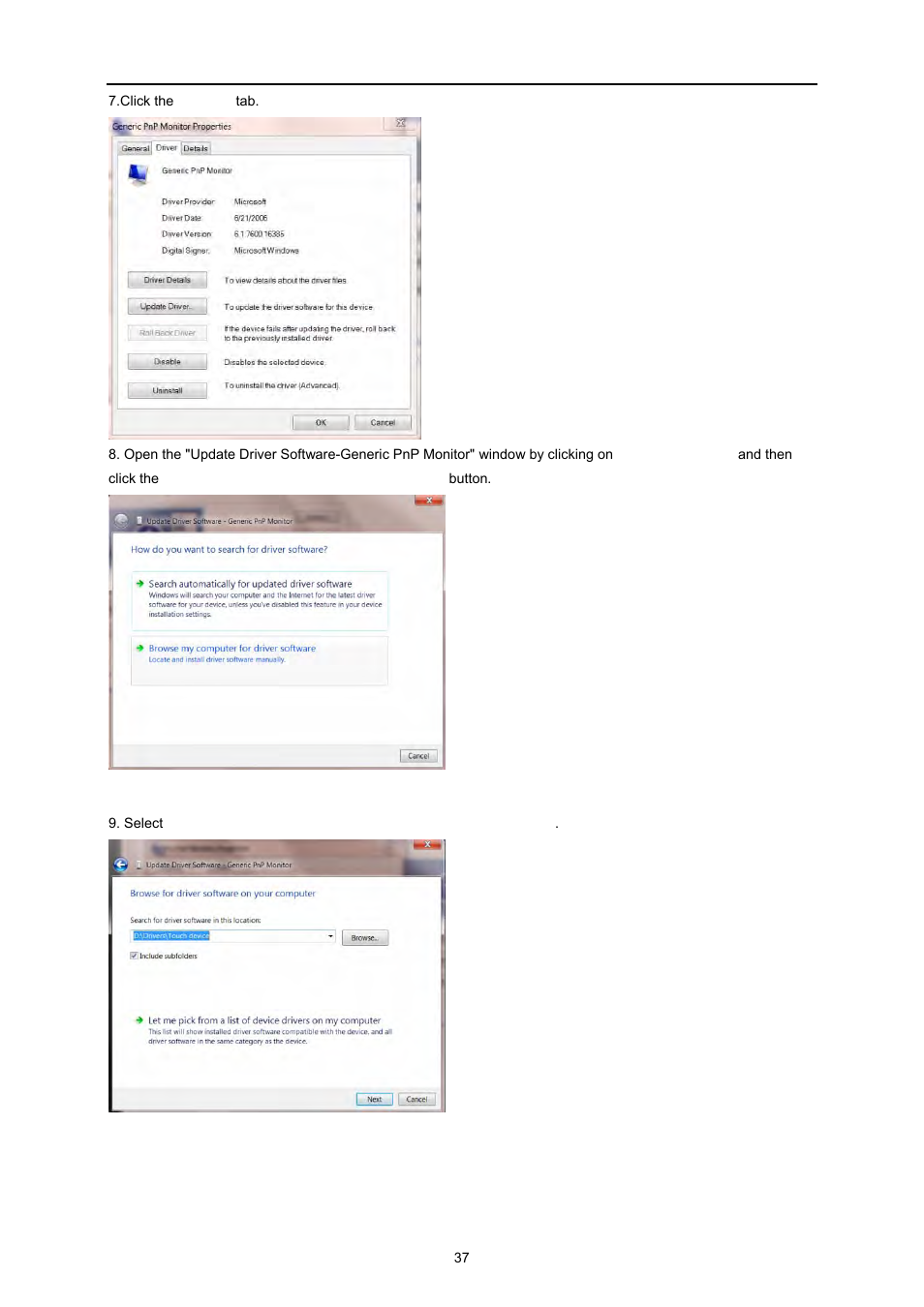 AOC e2260Swda User Manual | Page 37 / 61