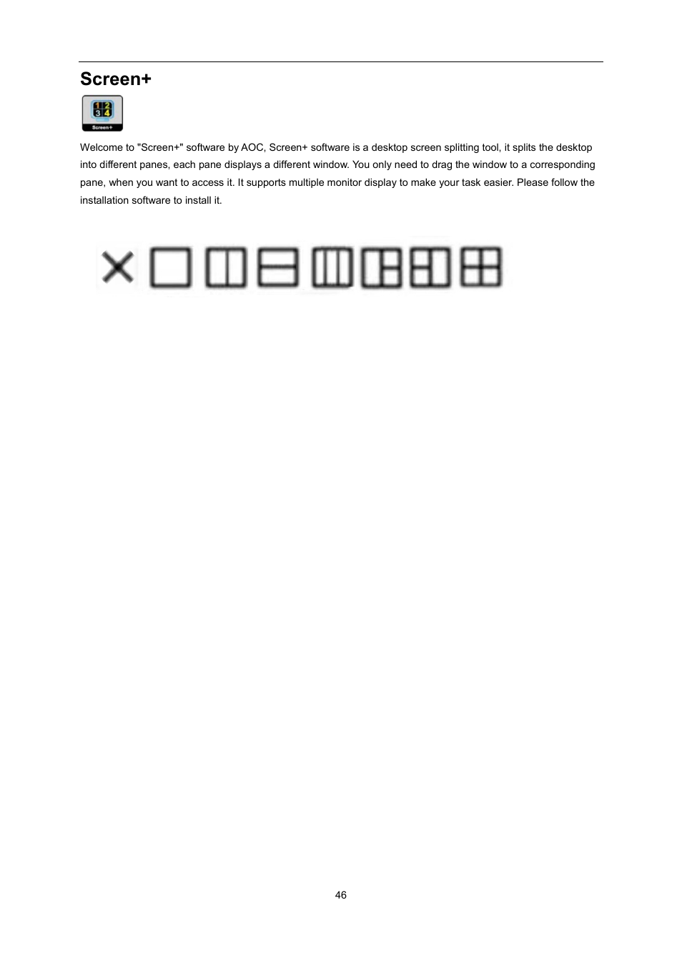 Screen, Oubleshoot | AOC i2267Fw User Manual | Page 46 / 66