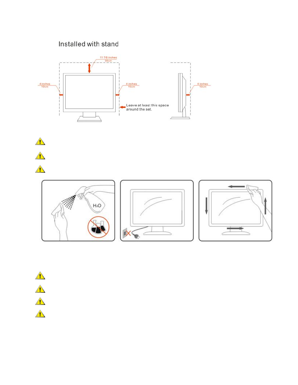 AOC 2330V User Manual | Page 4 / 20