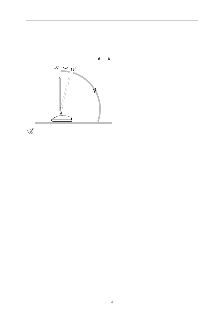Adjusting viewing angle, Connecting the monitor | AOC e2343Fi User Manual | Page 10 / 62
