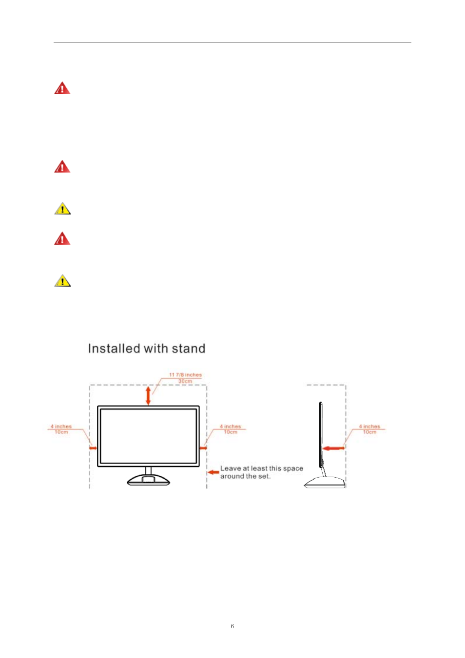 Installation | AOC e2343Fi User Manual | Page 6 / 62