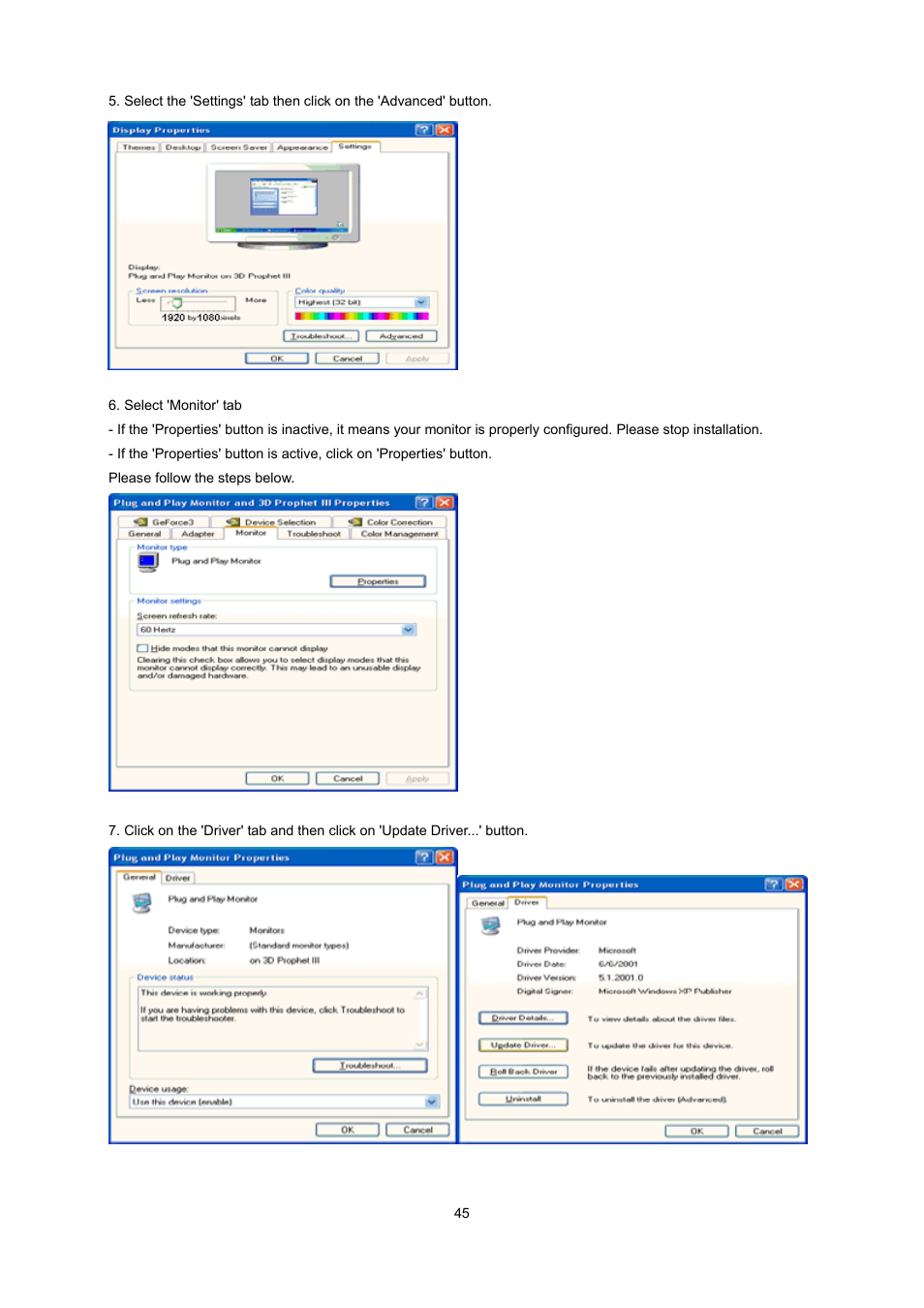 AOC e2343Fk User Manual | Page 44 / 62