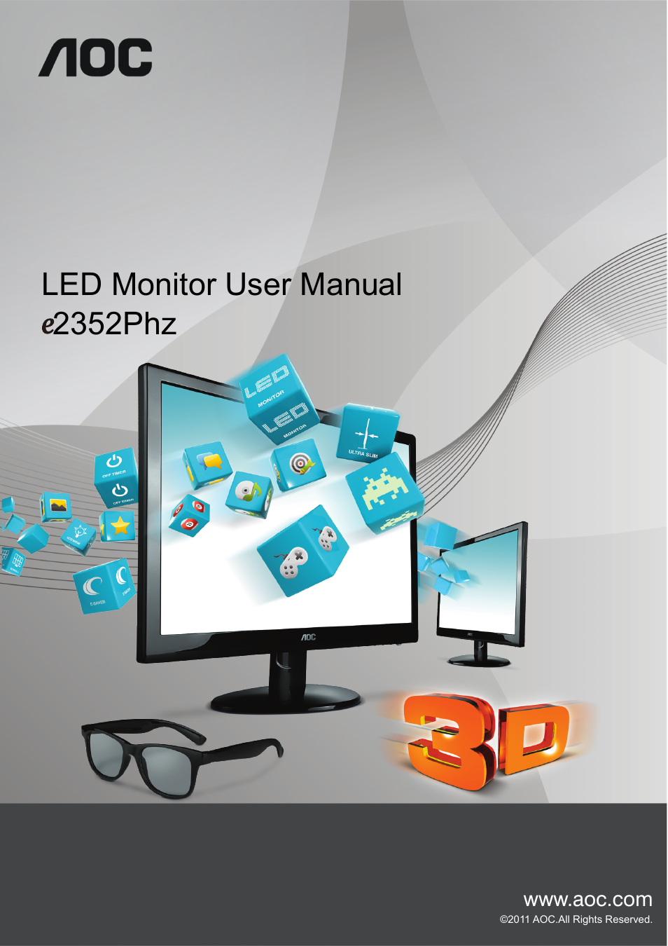 AOC e2352Phz User Manual | 60 pages