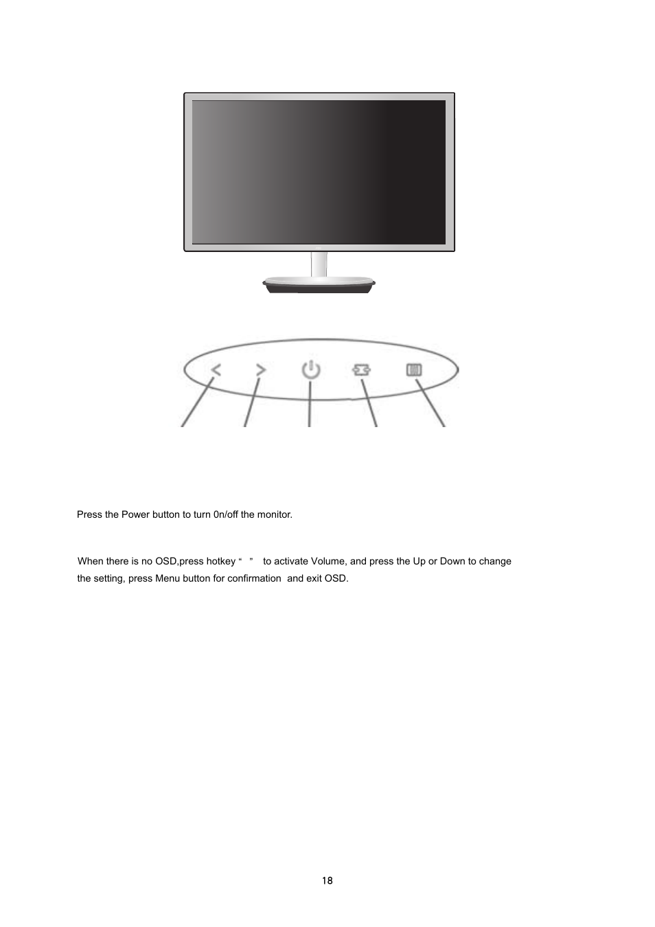 Hotkeys | AOC i2353Ph User Manual | Page 18 / 58