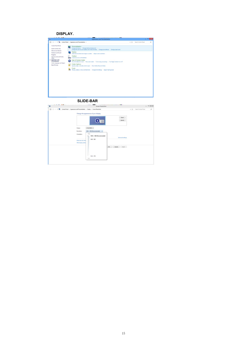 AOC i2369Vm User Manual | Page 15 / 72