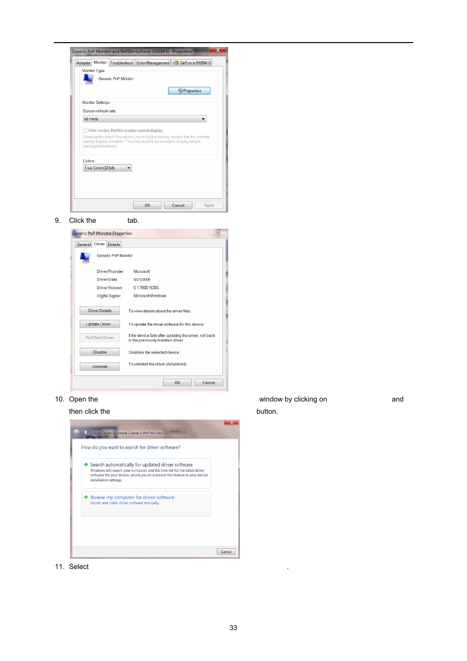 AOC I2473PWM User Manual | Page 33 / 68