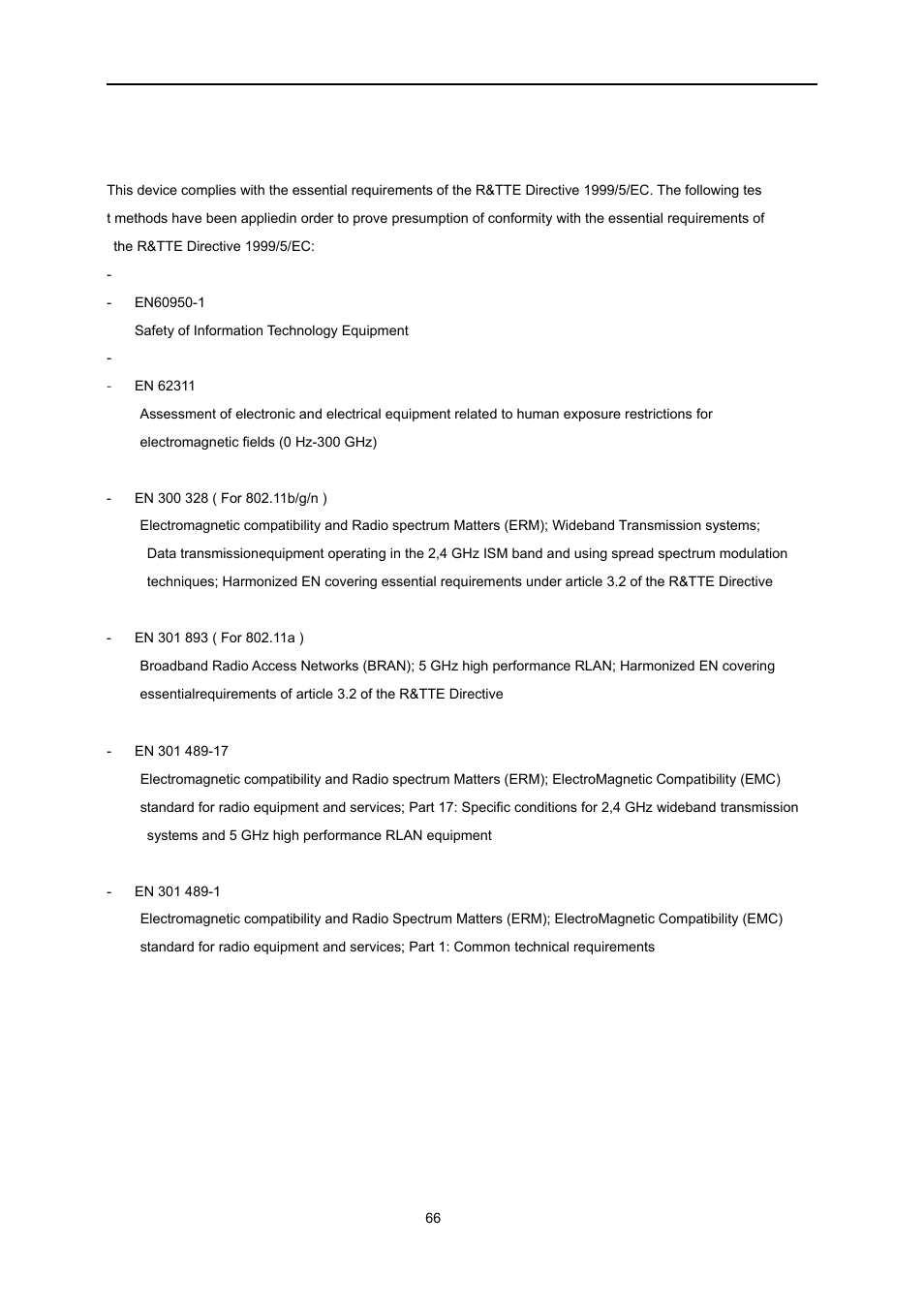 Europe – eu declaration of conformity | AOC I2473PWM User Manual | Page 66 / 68