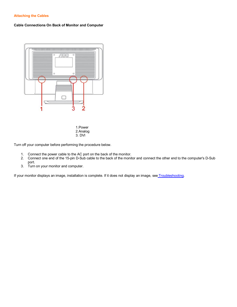 AOC 416V User Manual | Page 5 / 17